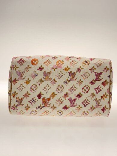 商品画像：スピーディ30_モノグラム・ウォーターカラー/PVC/BRW 4