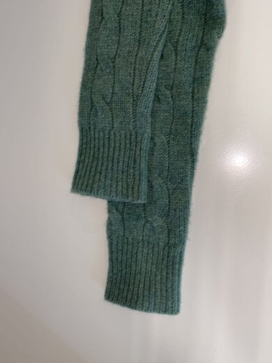 商品画像：ニット・セーター(薄手)/XS/ウール/グリーン 6