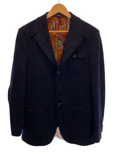 商品画像：テーラードジャケット/48/ウール/ネイビー/182-1G204-8522 1