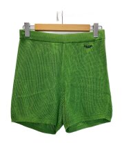 ショートパンツ/46/コットン/GRN