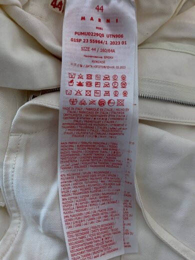 商品画像：ショートパンツ/44/--/クリーム 6