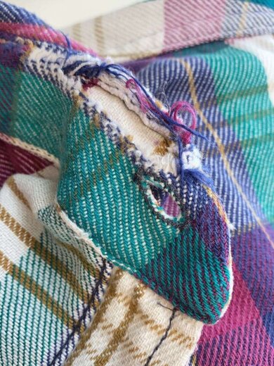 商品画像：70s/ネルシャツ/--/--/マルチカラー/チェック 6