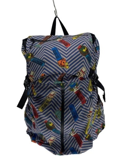 商品画像：リュック/--/NVY/総柄 1