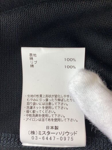 商品画像：ノースリーブカットソー/36/コットン/ブラック/25RCH// 5