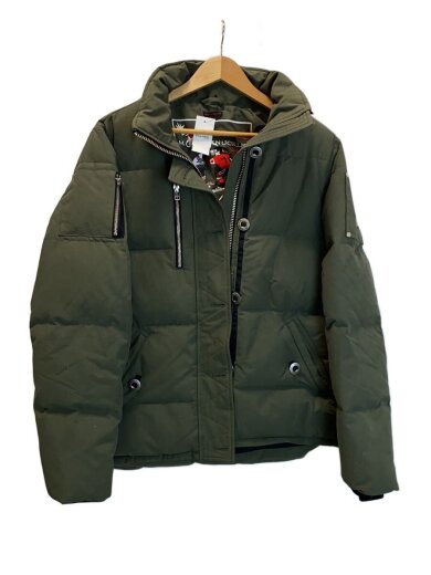 商品画像：ダウンジャケット/L/ナイロン/グリーン/無地 1