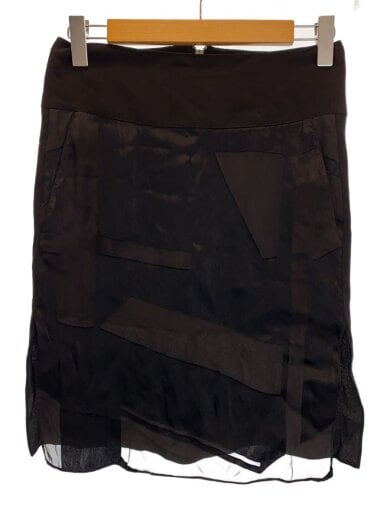 商品画像：スカート/0/レーヨン/ブラック/無地/16-4307032 1