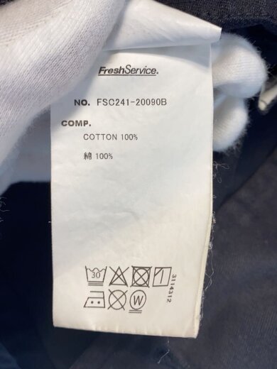 商品画像：テーラードジャケット/M/コットン/BLK/FSC241-20090B 4