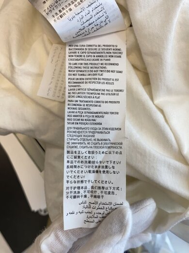 商品画像：Tシャツ/M/コットン/WHT/492347 8