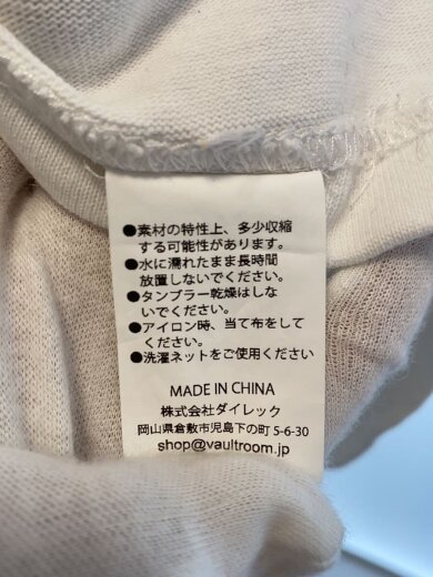 商品画像：Tシャツ/L/コットン/ホワイト 5