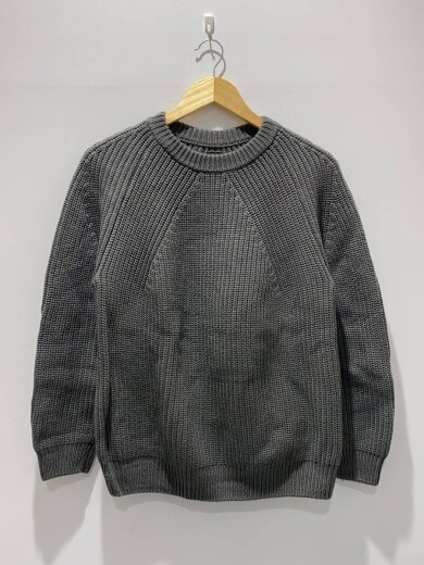 商品画像：SIGNETUER CREW NECK/ニット・セーター(厚手)/2/ウール/GRY/BN-19FM-021 1