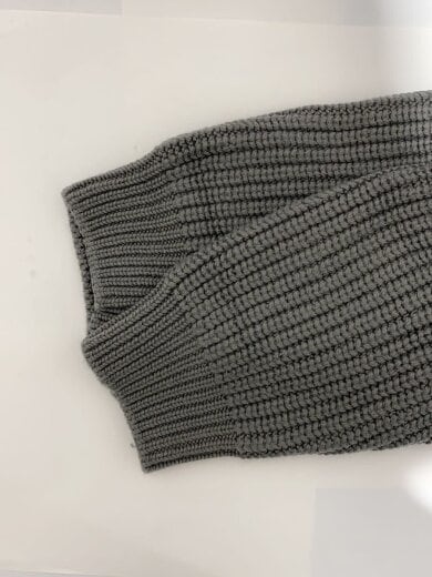 商品画像：SIGNETUER CREW NECK/ニット・セーター(厚手)/2/ウール/GRY/BN-19FM-021 5