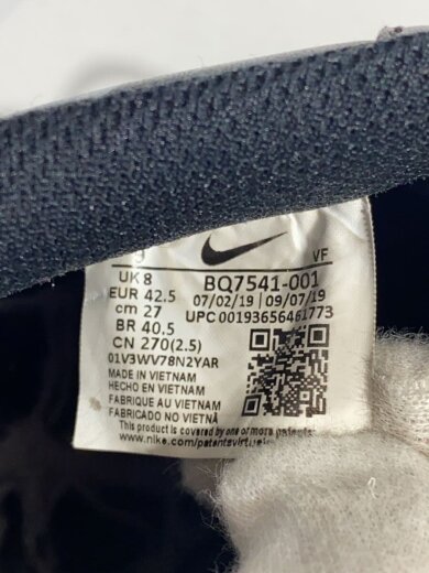 商品画像：AIR FORCE 1 07 SKELETON QS/エアフォース1 07スケルトン/ブラック/BQ7541-001/ 5