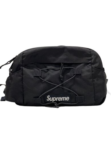 商品画像：ウエストバッグ/ナイロン/BLK 1