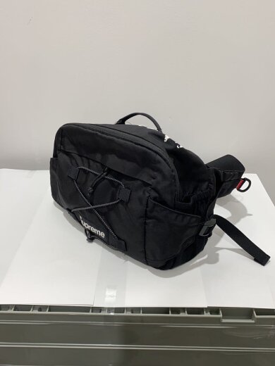 商品画像：ウエストバッグ/ナイロン/BLK 2