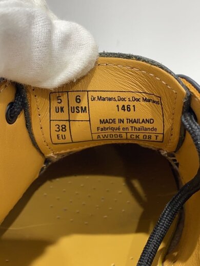 商品画像：3ホール/ドレスシューズ/UK5/BLK/1261 5