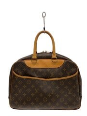 2)ボーリング・ヴァニティ(ドーヴィル)_モノグラム・キャンバス/PVC/BRW