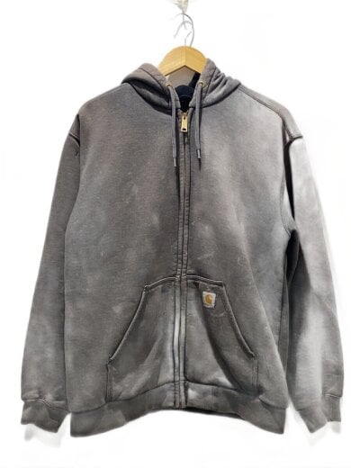 商品画像：ジップパーカー/M/コットン/GRY/メキシコ製 1