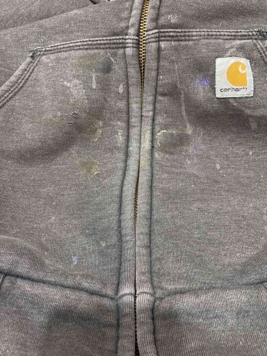 商品画像：ジップパーカー/M/コットン/GRY/メキシコ製 7