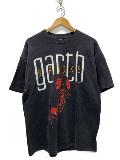 商品画像：90s/毛羽立ち考慮/Tシャツ/XL/コットン/BLK/プリント 1