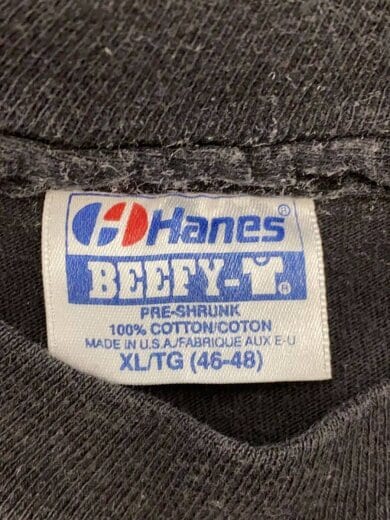 商品画像：90s/毛羽立ち考慮/Tシャツ/XL/コットン/BLK/プリント 3