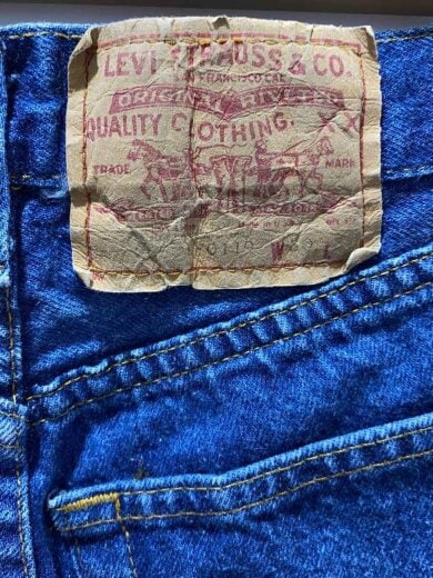 商品画像：26501-0019/ストレートパンツ/30/コットン/インディゴ 4