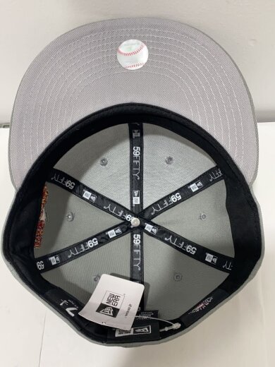 商品画像：キャップ/7 1/4/ポリエステル/GRY/無地/メンズ 4