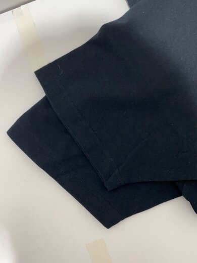 商品画像：リブニットドッキング/カットソー/2/コットン/BLK/無地/21SBM-T01231 5