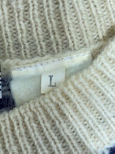 商品画像：90s/knitwear/ノルディック/ニット・セーター(厚手)/L/ウール/IVO/総柄// 3