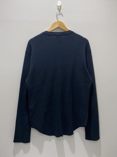 商品画像：ニット・セーター(薄手)/2/コットン/BLK/無地/US2536 2