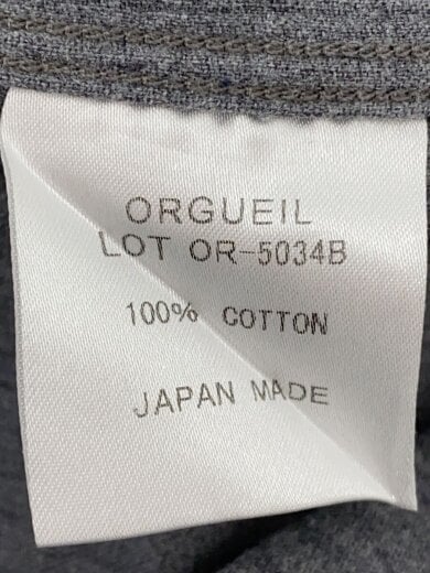 商品画像：長袖シャツ/38/コットン/GRY/無地 5