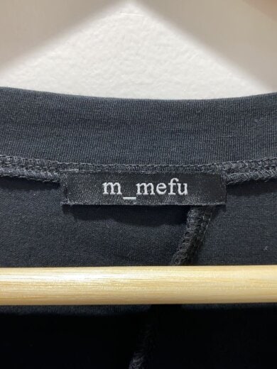商品画像：m_mefu/首元アシメ/長袖ワンピース/40/コットン/BLK/07224089 3