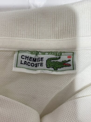 商品画像：70～80s/フランス製/ポロシャツ/4/コットン/WHT 3