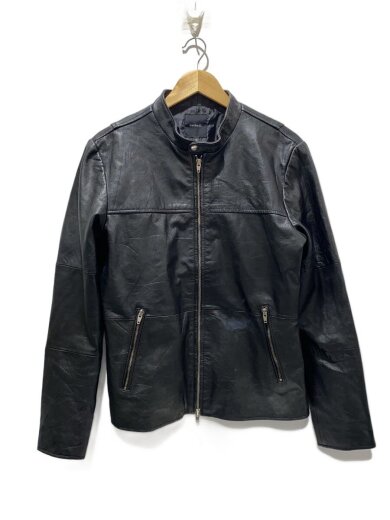 商品画像：シングルライダースジャケット/XL/レザー/BLK// 1