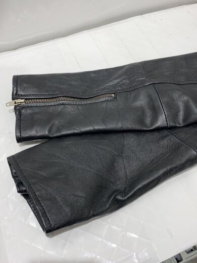 商品画像：シングルライダースジャケット/XL/レザー/BLK// 5