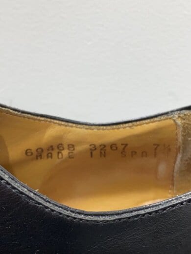 商品画像：ドレスシューズ/UK7.5/BLK/レザー/69468 3267 7
