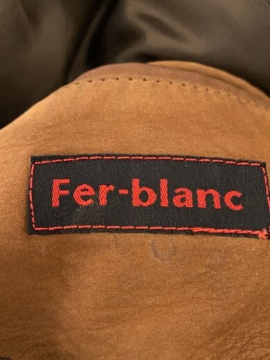 商品画像：FER-BLANC/レザージャケット・ブルゾン/L/--/BRW// 3