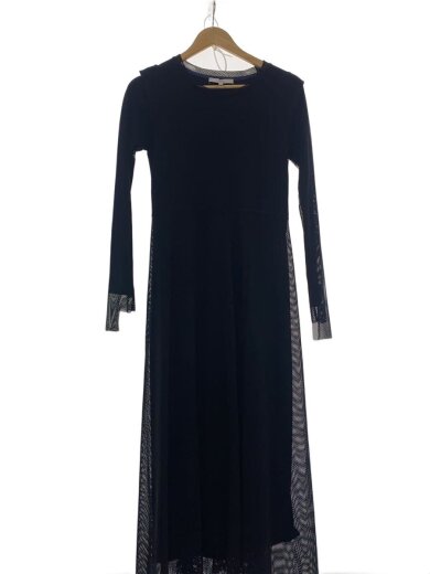 商品画像：長袖ワンピース/38/--/BLK/無地/52194030180101 1