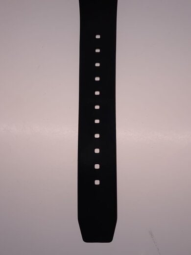 商品画像：ソーラー腕時計/アナログ/ラバー/BLK/BLK/チタン/W410-S114195// 5