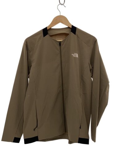 商品画像：FLEXIBLE ROUNDNECK JACKET_フレキシブルラウンドネックジャケット/XL/ナイロン/BEG 1