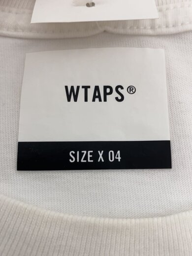 商品画像：Tシャツ/4/コットン/WHT// 3