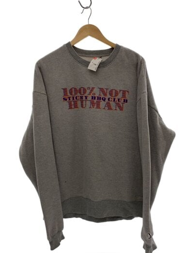 商品画像：スウェット/XL/コットン/GRY/無地// 1