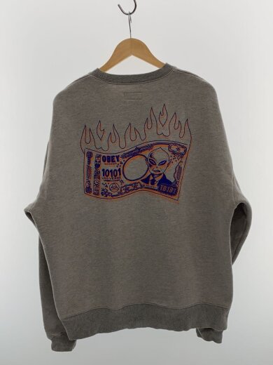 商品画像：スウェット/XL/コットン/GRY/無地// 2