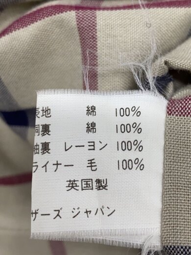 商品画像：コート/38/コットン/KHK// 4