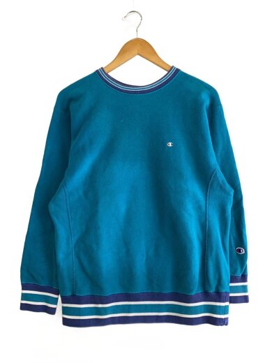 商品画像：スウェット/S/コットン/BLU/無地// 1
