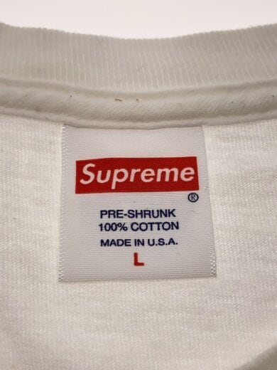 商品画像：Tシャツ/L/コットン/WHT 3
