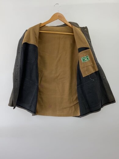 商品画像：40s~50s/フレンチピケ/ホルンボタン/ハンティングジャケット/第二ボタンホツレ有// 3