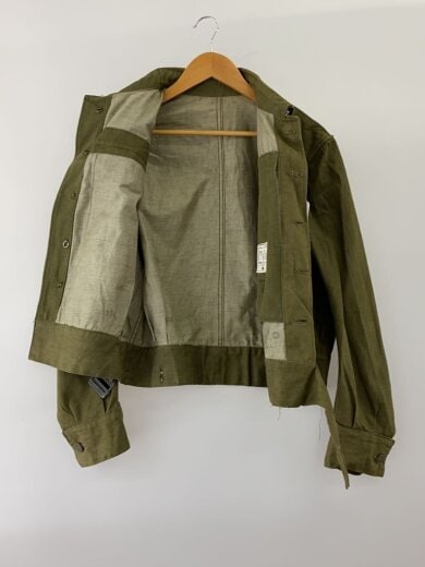 商品画像：50s/Green Denim Battle Dress Jacket/ミリタリージャケット/7/コットン/KHK// 3