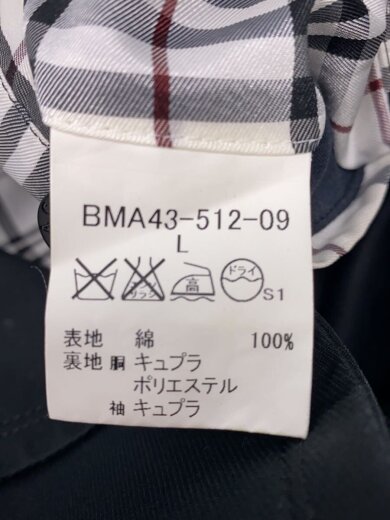 商品画像：コート/L/コットン/BLK/BMA43-512-09// 4