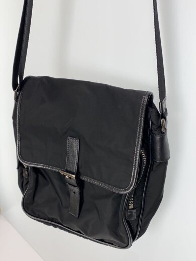 商品画像：ショルダーバッグ/ナイロン/BLK/無地 2