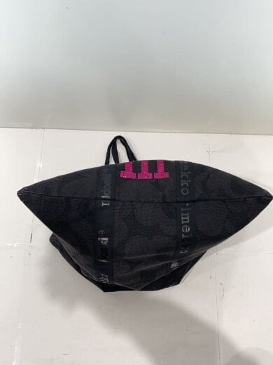 商品画像：トートバッグ/キャンバス/BLK/総柄// 4